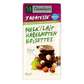Damhert Damhert Chocoladetablet noten minder suikers 85 Gram