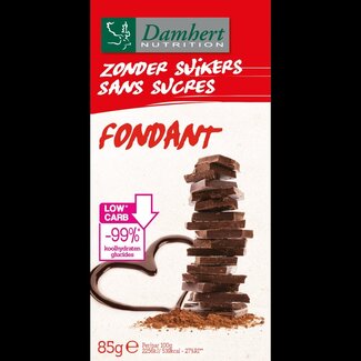 Damhert Tablette de chocolat noir Damhert 102 grammes