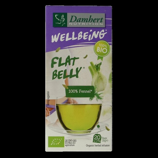 Damhert Tea Time infusion au fenouil bio 20 sachets