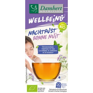 Damhert Damhert Tea time goede nachtrust thee bio 20 Zakjes
