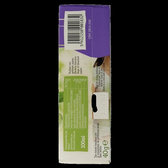 Damhert Tisane d'ortie bio 20 sachets