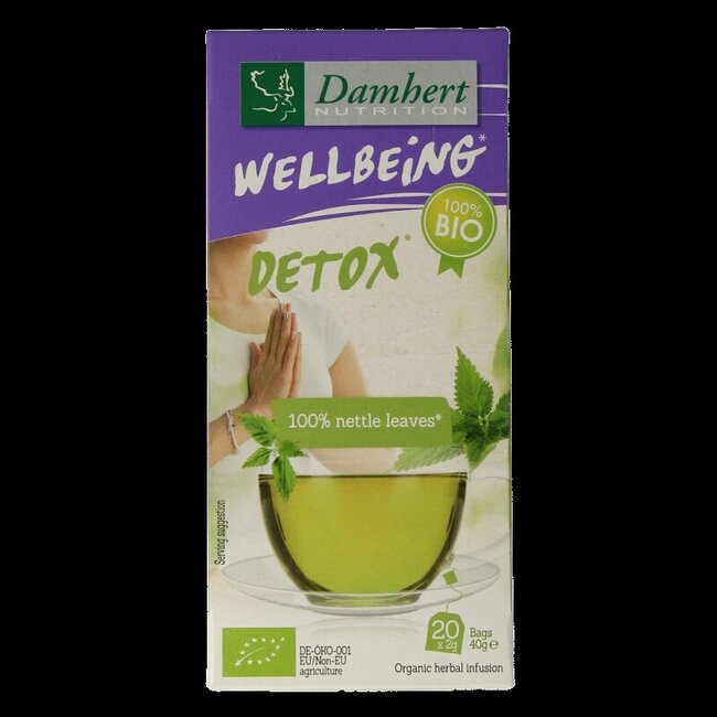 Damhert Tisane d'ortie bio 20 sachets