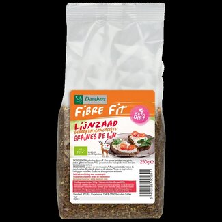 Damhert Damhert Gebroken lijnzaad bio 250 Gram