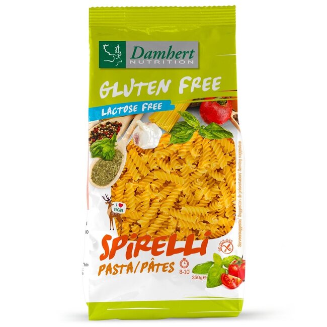 Damhert Pasta spirelli glutenvrij 250 Gram