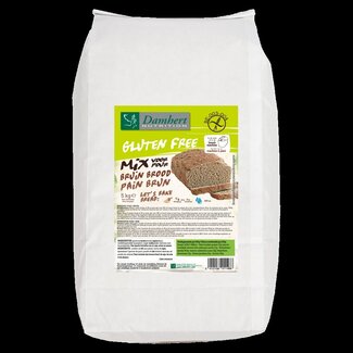 Damhert Damhert Préparation pour pain brun sans gluten 5 kg