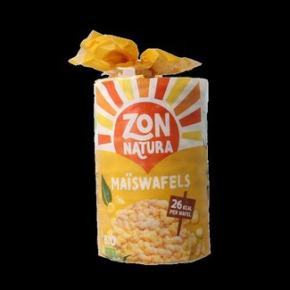 Zonnatura Zonnatura Maiswafels bio 100 Gram