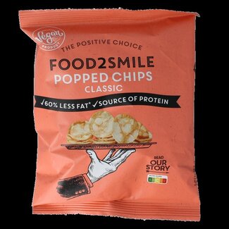 Food2Smile Food2Smile Popped chips classic 25 Gram