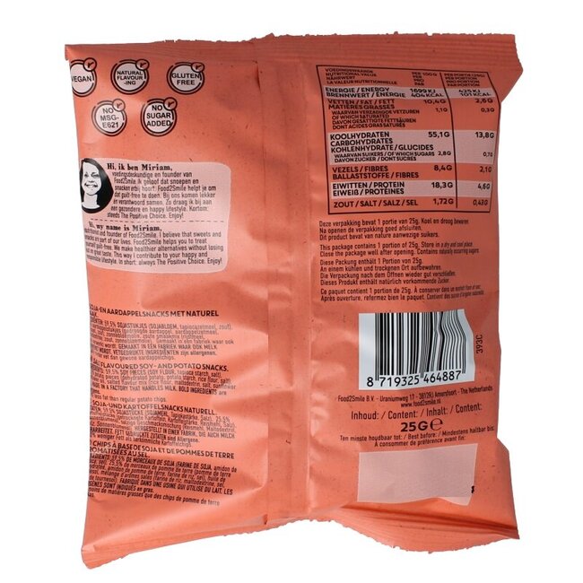 Food2Smile Popped chips classic 25 g