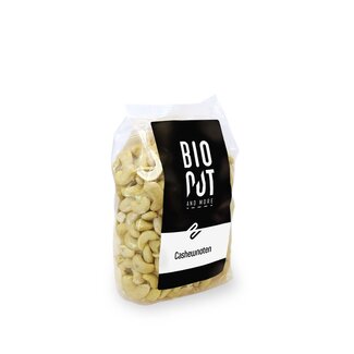 Bionut Bionut Cashewnoten ongezouten bio 500 Gram