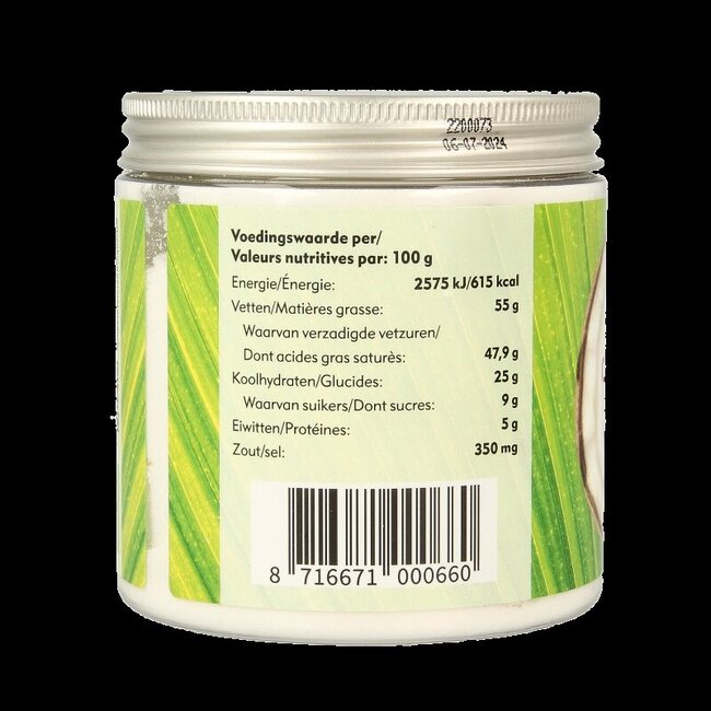 Omega & More Kokosmelk poeder vegan bio 200 Gram