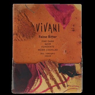 Vivani Vivani Chocolade naps puur 5 gram bio 200 Stuks