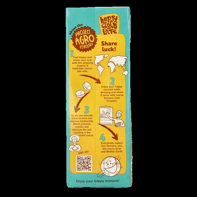 Happy Chocolate Lait chocolaté bio 1 litre