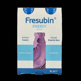 Fresubin Fresubin Energy drink cassis 200ml 4 Stuks