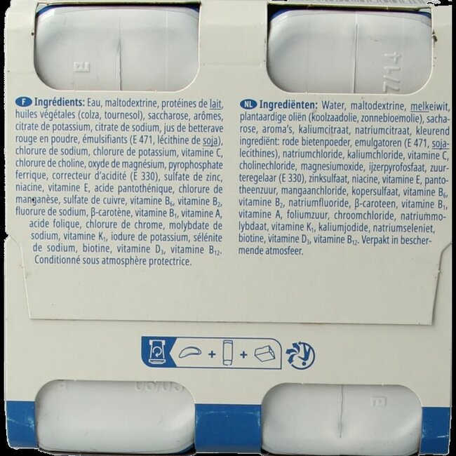 Fresubin Energy drink cassis 200ml 4 Stuks