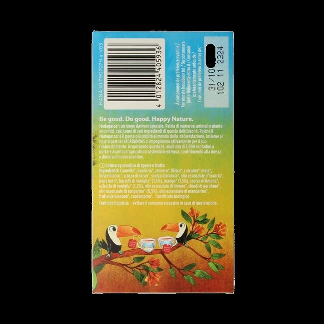 Yogi Tea Happy nature bio 17 Zakjes