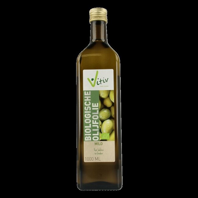 Vitiv Olijfolie mild bakken en braden bio 1 Liter