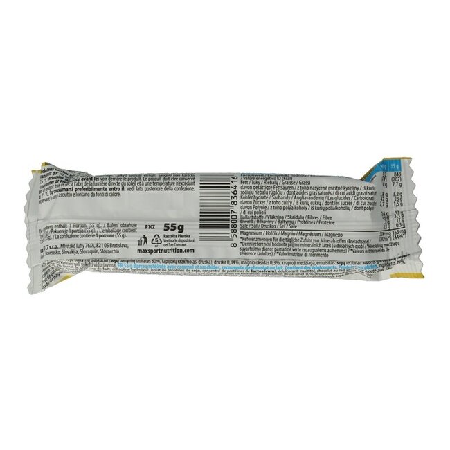 Max Sport Protein infinity reep salty caramel-peanut 55 Gram