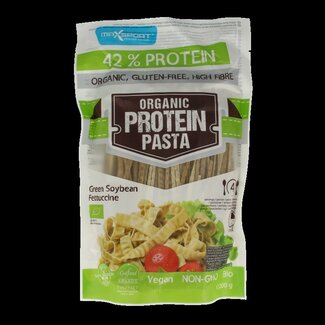 Max Sport Max Sport Protein pasta green soybean fettucine bio 200 Gram