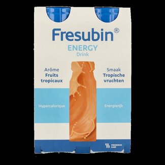 Fresubin Fresubin Energy drink tropische vruchten 200ml 4 Stuks