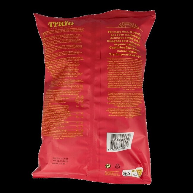 Trafo Chips artisanales piment doux bio 125 Grammes