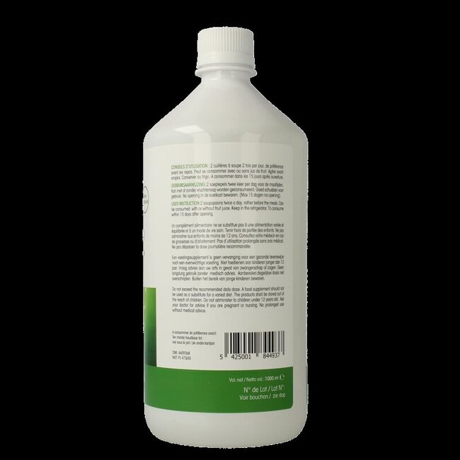 Vera Sana Jus d'Aloe vera sans pulpe 1 Litre