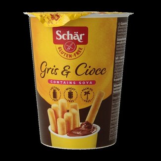 Schar Schar Milly gressins et bâtonnets de chocolat sans gluten 52 grammes