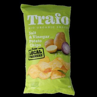 Trafo Trafo Chips handcooked salt & vinegar bio 125 Gram