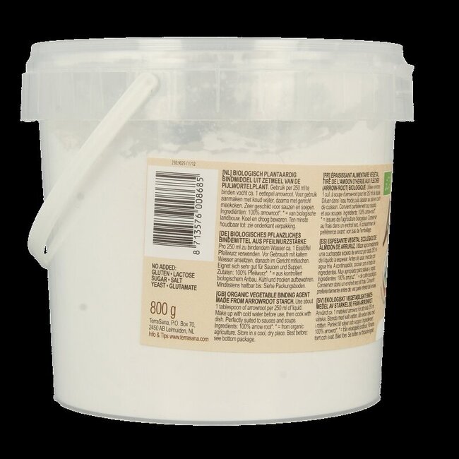 TerraSana Arrow-root bio 800 g
