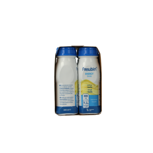 Fresubin Energy Drink vanille 200 ml, lot de 4