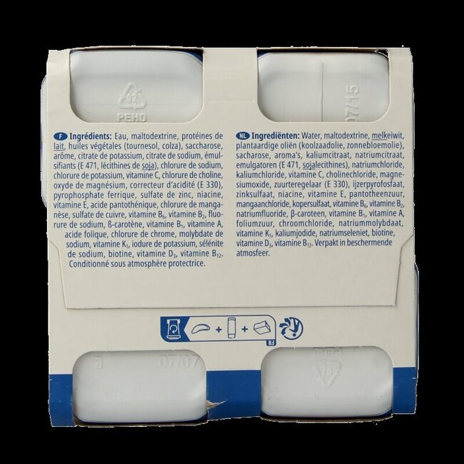 Fresubin Energy Drink vanille 200 ml, lot de 4