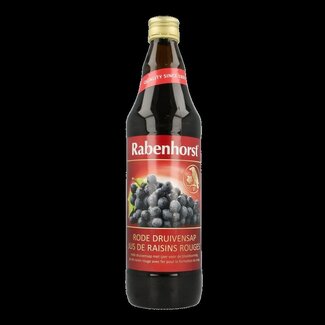 Rabenhorst Rabenhorst Druivensap met ijzer 750 Milliliter