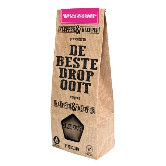 Klepper&Klepper De beste drop ooit pittig zout 200 Gram