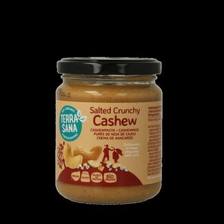TerraSana TerraSana Purée de noix de cajou croquante au sel de l'Himalaya bio 250 g
