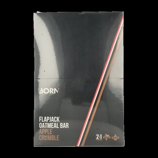 BORN BORN Flapjack bar appel crumble 50 gram 15 Stuks