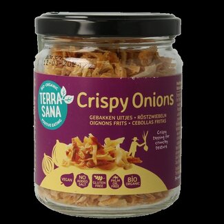 TerraSana Oignons frits indonésiens bio TerraSana 75 g