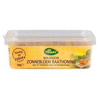 Traay Traay Zonnebloemraathoning bio 250 Gram