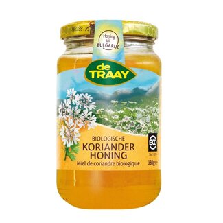 Traay Traay Koriander honing bio 350 Gram