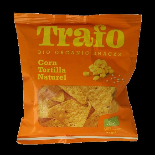 Tortilla chips naturel bio 75 Gram