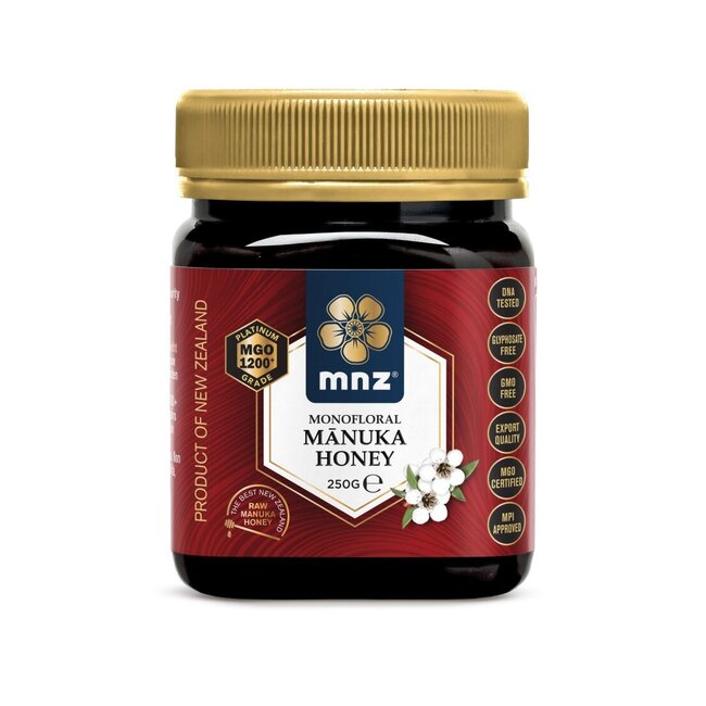 Manuka New Zealand Manuka Honing MGO 1200+ 250 Gram