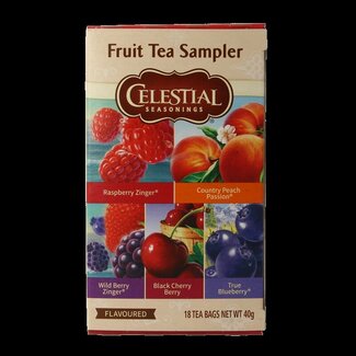 Celestial Season Celestial Seasonings Fruit Sampler - Assortiment de thés aux fruits - 18 sachets