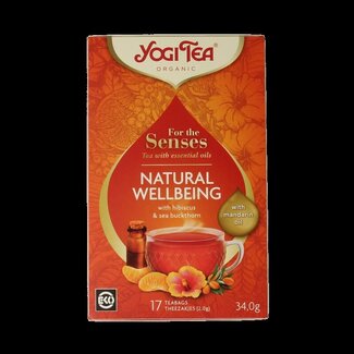 Yogi Tea Yogi Tea For the Senses Natural Wellness Bio 17 sachets