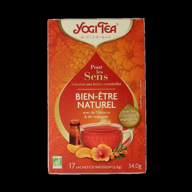 Yogi Tea For the sence natural wellness bio 17 Zakjes