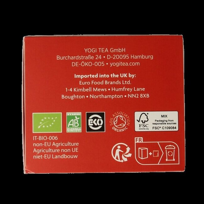 Yogi Tea For the sence natural wellness bio 17 Zakjes