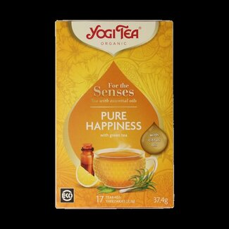 Yogi Tea Yogi Tea Tea for the senses pure happiness bio 17 Zakjes