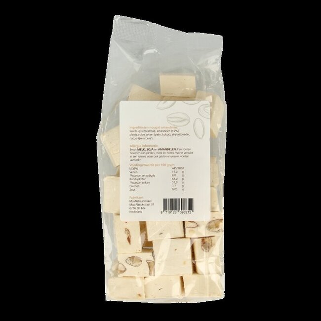 MijnNatuurwinkel Fudge nougat amandel 300 Gram