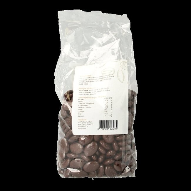 MijnNatuurwinkel Chocolade mokka boontjes puur 400 Gram