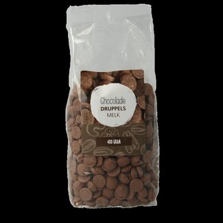 MijnNatuurwinkel MijnNatuurwinkel Chocolade druppels melk 400 Gram