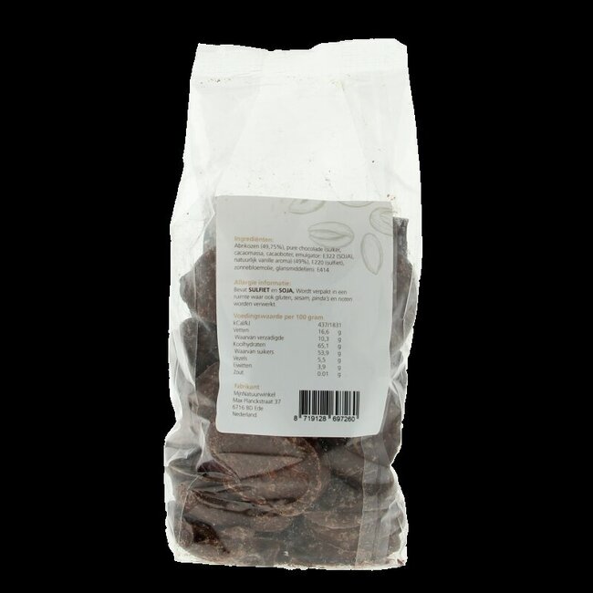 MijnNatuurwinkel Abricots au chocolat noir 400 g