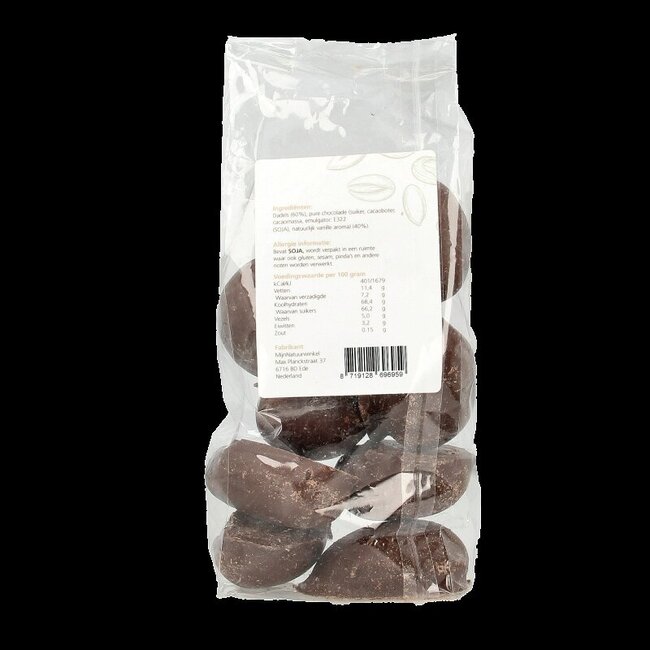 MijnNatuurwinkel Chocolade dadels puur 400 Gram