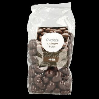 MijnNatuurwinkel MijnNatuurwinkel Chocolade cashew noten puur 400 Gram